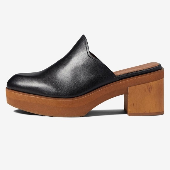 27 EDIT Naturalizer Katrese Platform Mule in Black - Picture 7 of 12